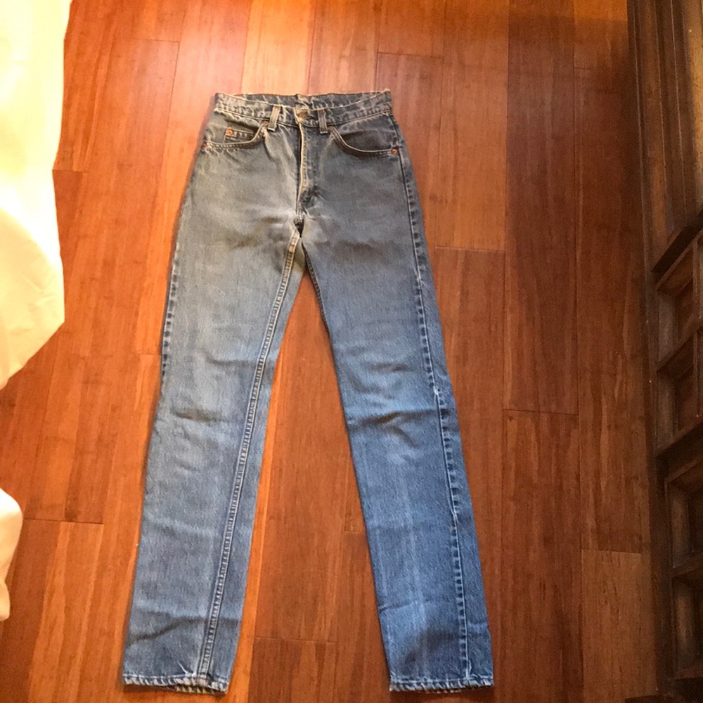 Perfect vintage orange tab Levi’s 25
